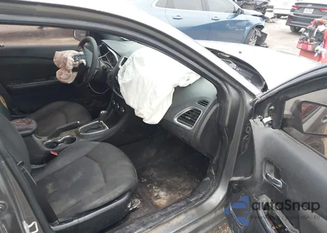 2012 Dodge Avenger Se из США, поврежденный, VIN 1C3CDZAB1CN110136